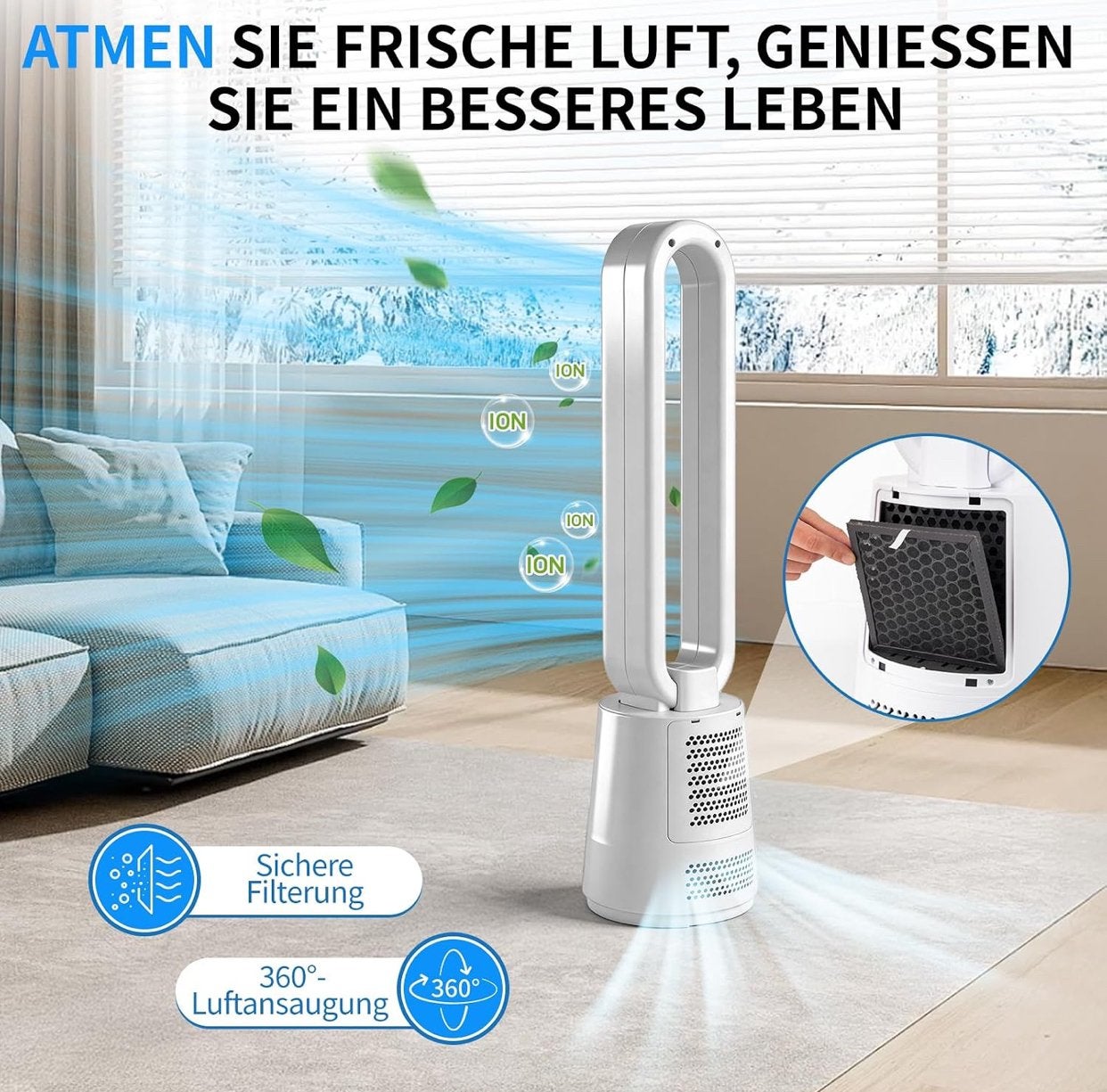 Ventilateur avec filtre silencieux, Enlèvement ou Envoi, Comme neuf
