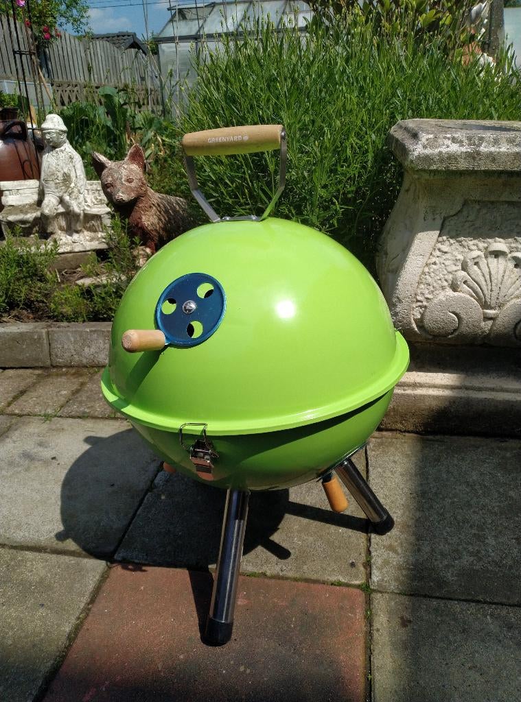 BBQ bolletje  i n goede staat , rooster 28 cm, Ophalen, Nieuw