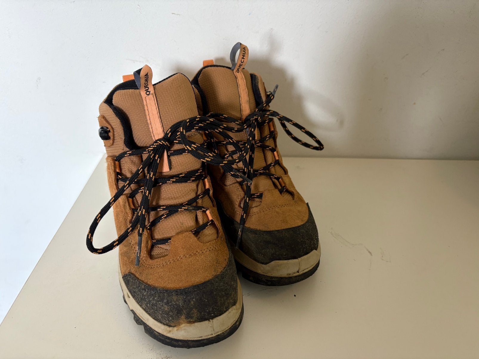 Waterdichte hoge wandelschoenen voor kinderen MH900 bruin 32, Ophalen of Verzenden, Zo goed als nieuw