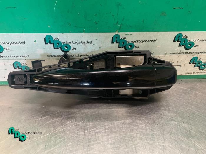 Portiergreep 4Deurs links-achter van een Citroen C4 (C4 10-), Gebruikt, -, Ophalen of Verzenden, -