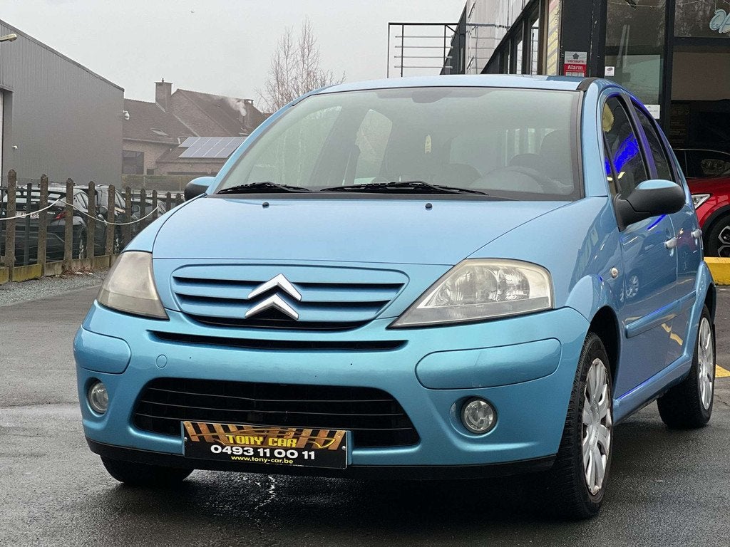 Citroën C3 1.4i Exclusive*CLIMA*contrôle techniqueCar-pas, Stof, 4 cilinders, Blauw, Bedrijf