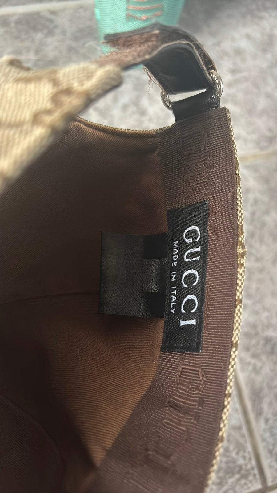 Echte pet van cucci, Kleding | Heren, Hoeden en Petten, Ophalen, Zo goed als nieuw, Pet