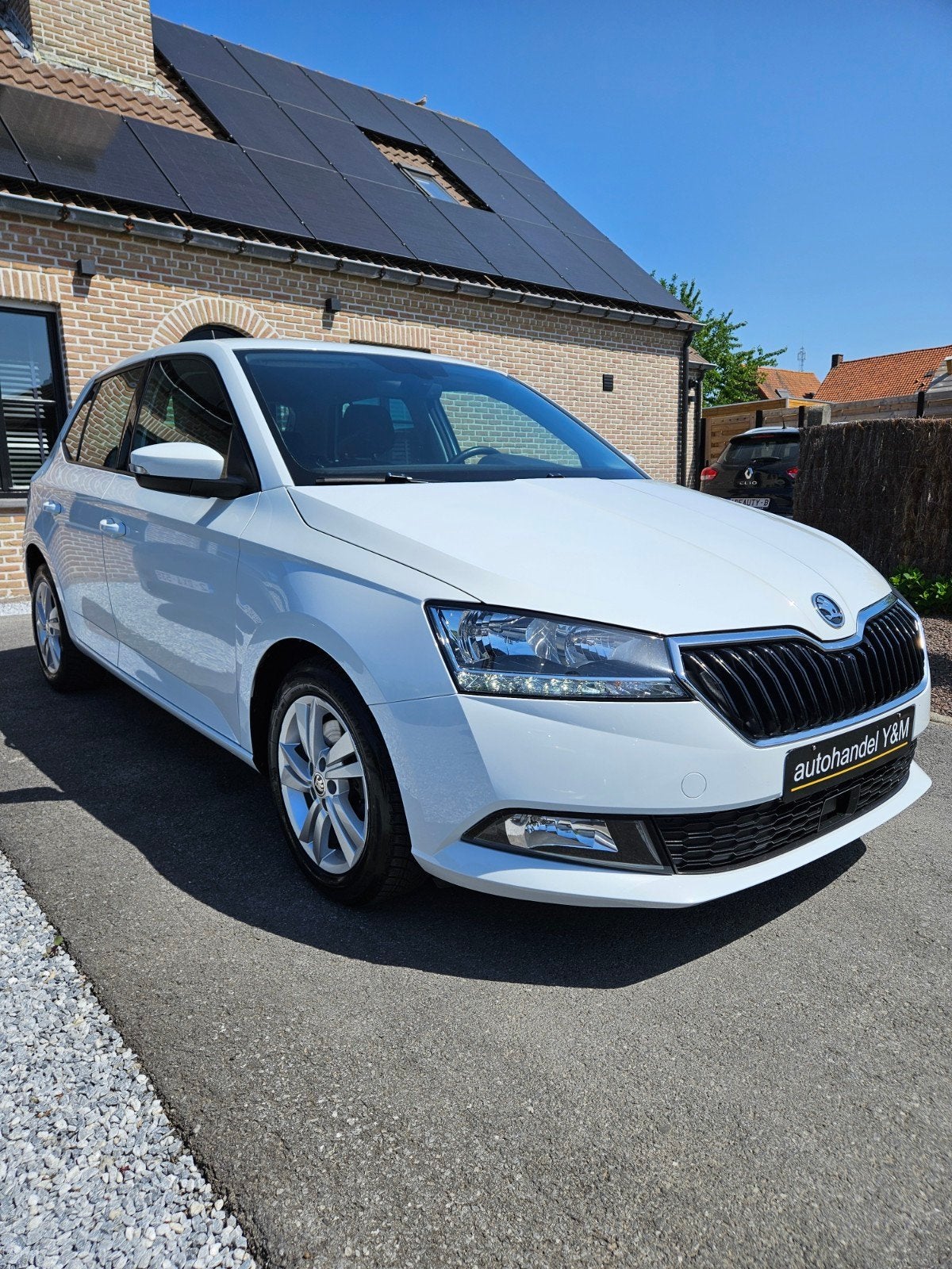 Skoda Fabia 1.0benzine️⛽DSG 7 AUTOMAAT Gekeurd Voor Verkoop, Auto's, Skoda, USB, Stof, Wit, Bedrijf
