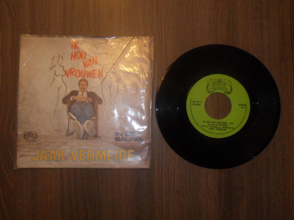 Jaak Vermeire - Ik hou van vrouwen, Ophalen of Verzenden, Gebruikt, 7 inch, Pop