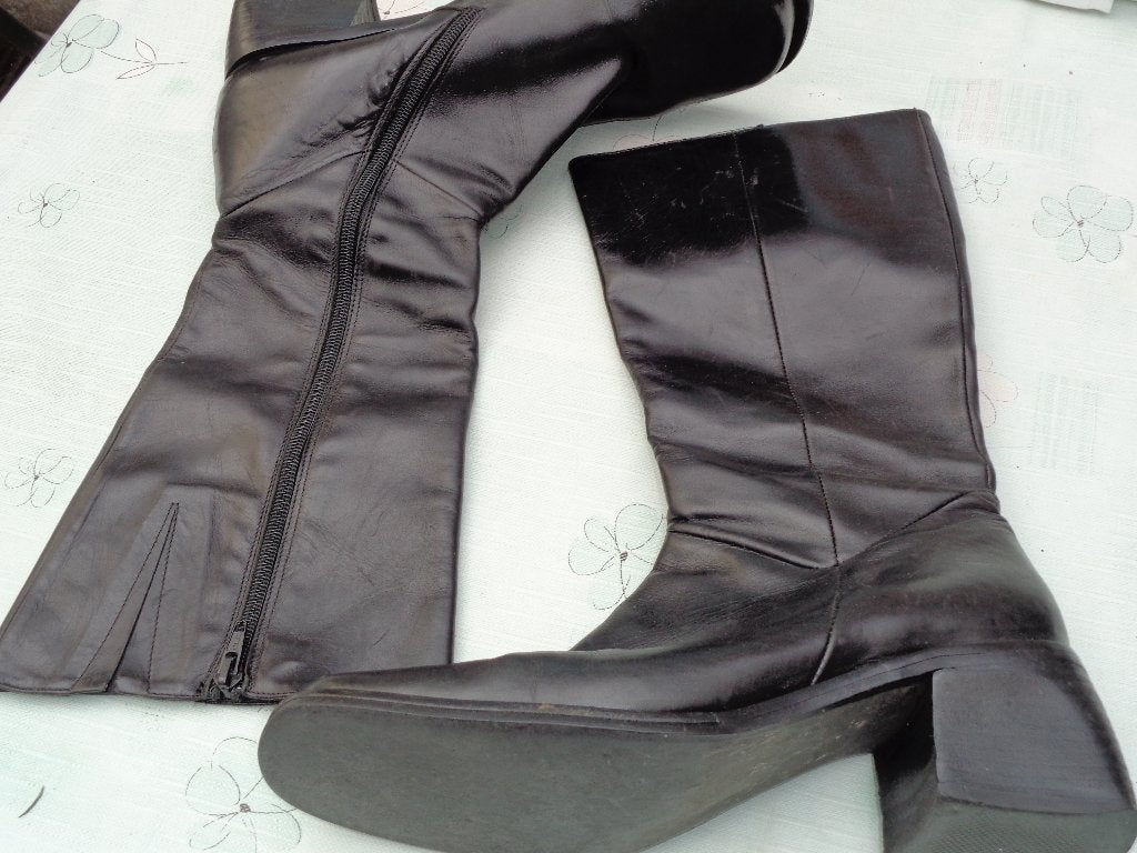 Dames laarzen leder kleur zwart maat 39 merk Epox, Kleding | Dames, Schoenen, Hoge laarzen, Zwart, Ophalen of Verzenden, Gedragen