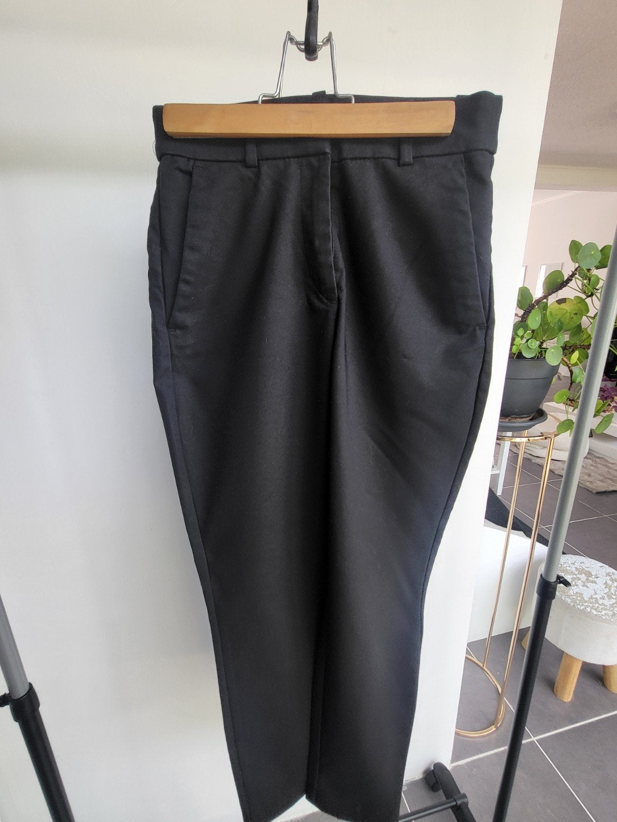 pantalon classique femme taille 34, Ophalen, Zwart