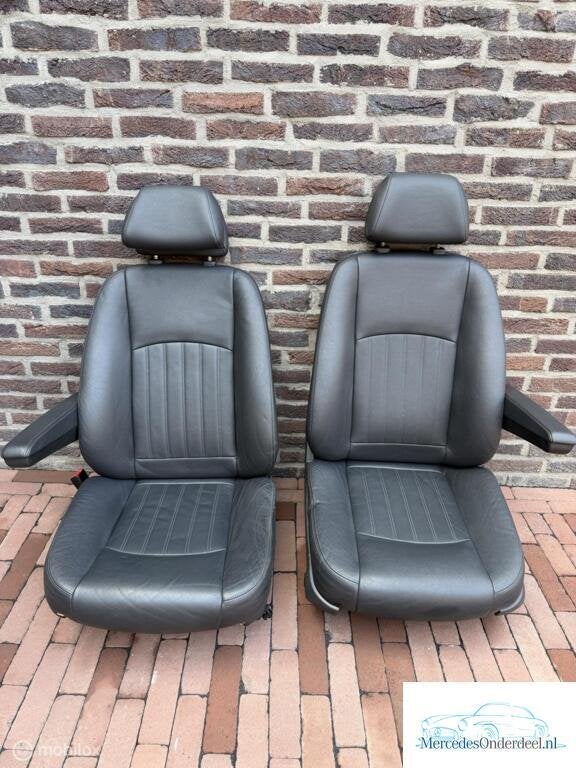 W639 Viano Leder leer Lugano zwart Interieur stoel stoelen, Enlèvement ou Envoi, Utilisé