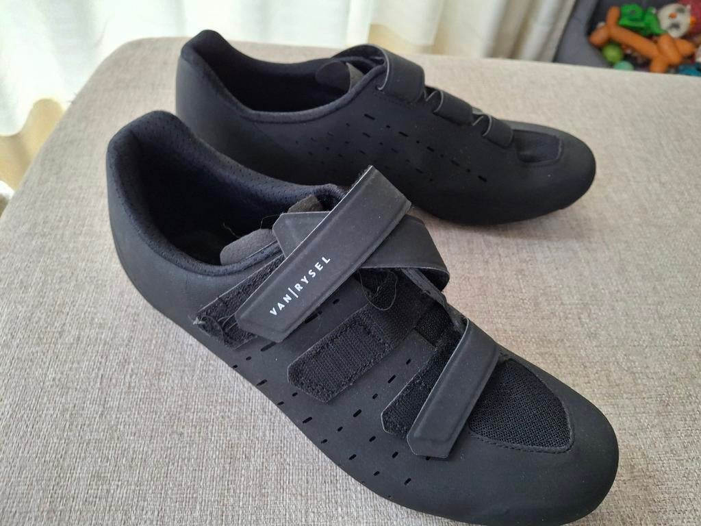 Wielrenschoenen Van Rysel, road 100 zwart M46, Enlèvement