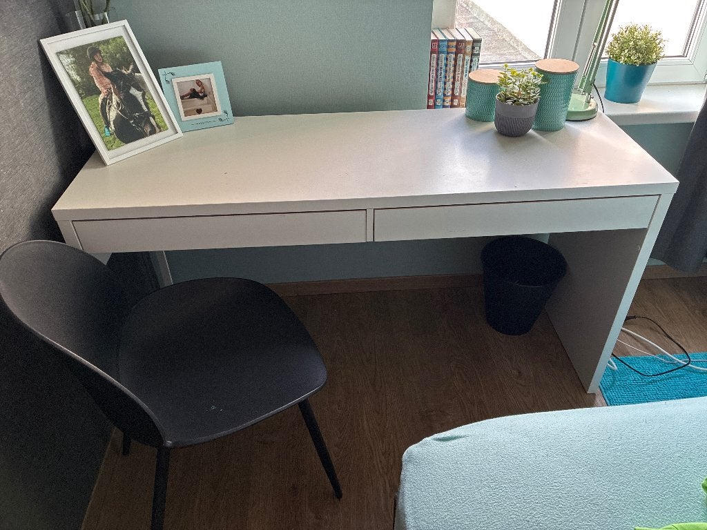 Bureau, Huis en Inrichting, Ophalen, Gebruikt, 50 cm, 142 cm
