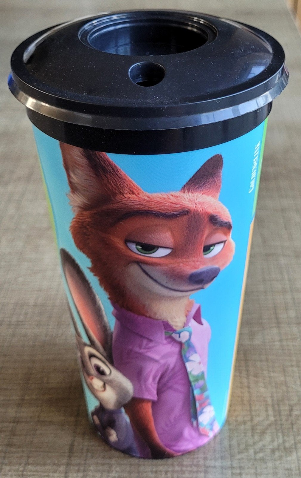 Tekenfilm Zootropolis: drinkbeker met deksel, Ophalen of Verzenden, Zo goed als nieuw, Film, Gebruiksvoorwerp
