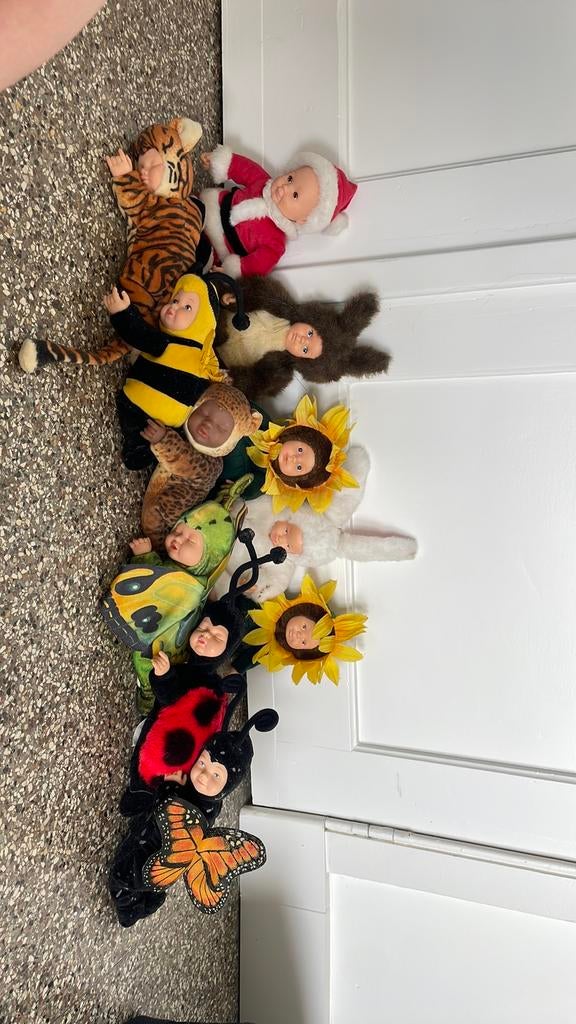Anne geddes popjes 11 stuks, Verzamelen, Ophalen, Zo goed als nieuw