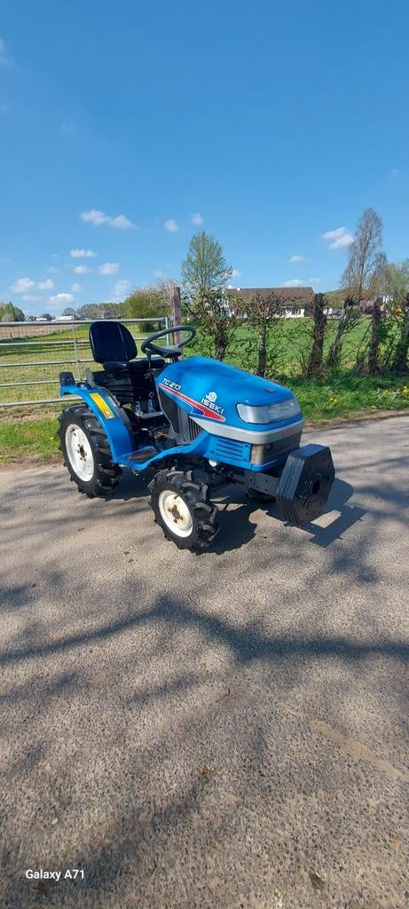 Minitractor iseki 17pk 4x4 WEGTOELATING! SHOWROOMSTAAT.., Ophalen