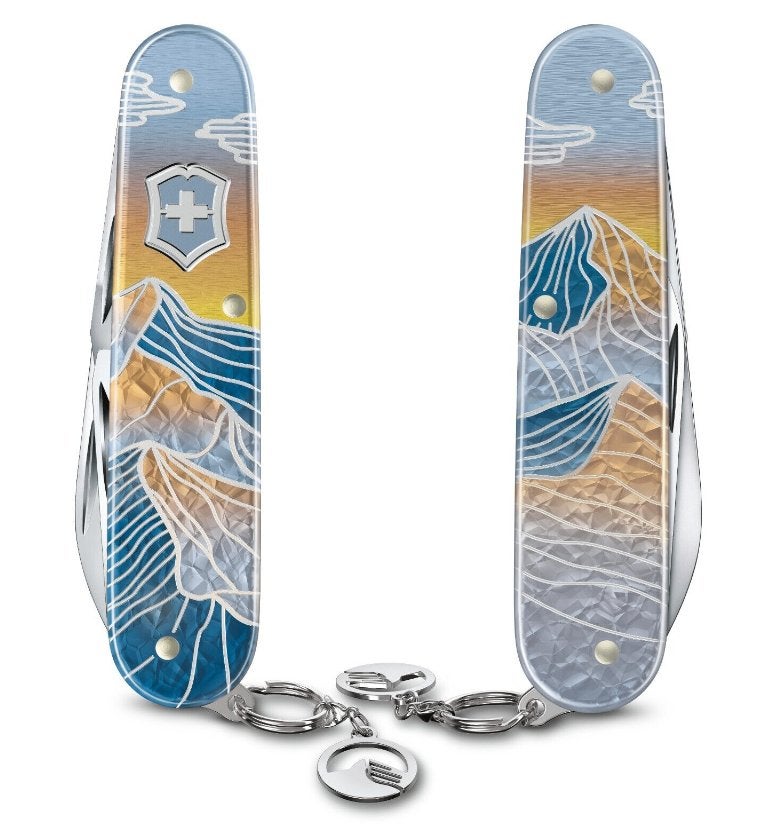 Couteau Victorinox Swiss Army 84mm 2023 Cadet Alox Winter, Caravanes & Camping, Enlèvement ou Envoi, Neuf