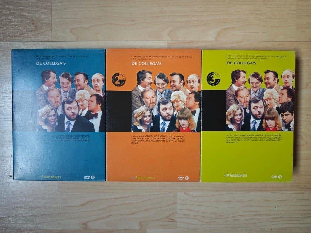 DVD reeks De collega's, Cd's en Dvd's, Dvd's | Tv en Series, Nederlands, Zo goed als nieuw, Komedie, Complete serie