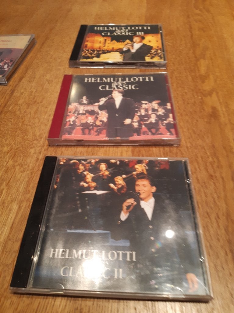 3x cd helmut lotti goes classic I, II, III, Enlèvement ou Envoi, Comme neuf