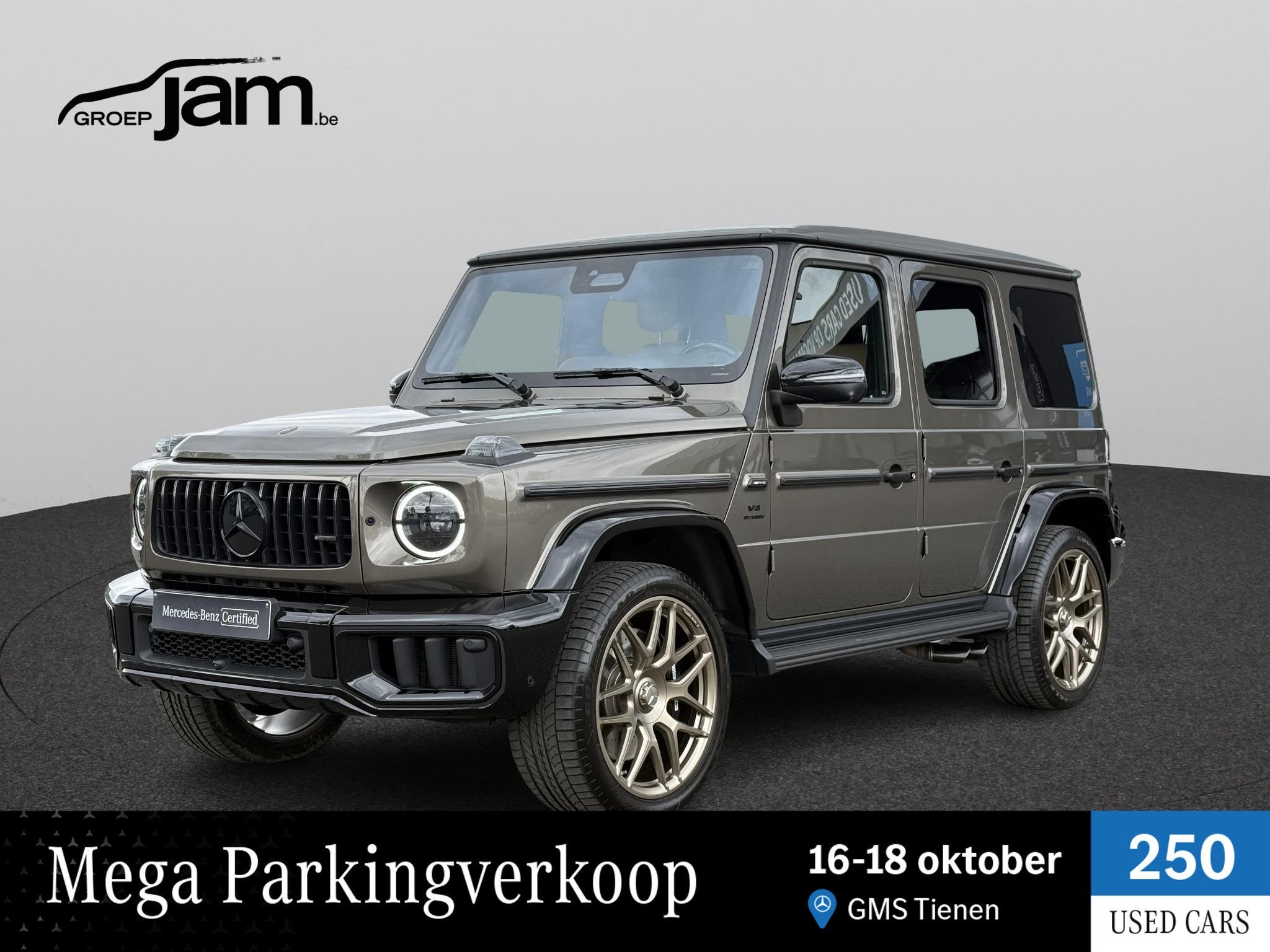 Mercedes-Benz G-klasse 63 AMG, Auto's, Automaat, 585 pk, Stof, https://public.car-pass.be/vhr/40c1c022-9fa3-4ac0-aa90-4eef5019d2f6
