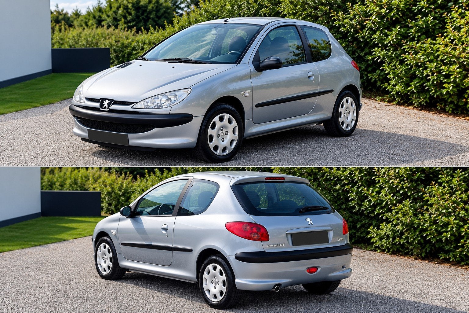 * Peugeot 206 * [ instapklaar ️✅️  ] 80.000 KM [ Gekeurd ✅️, Auto's, Voorwielaandrijving, Stof, Blauw, Bedrijf