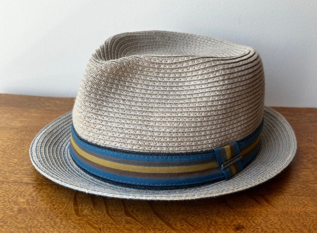 Stetson , Genuie Toyo, zomerhoed, vakantiehoed, Stetson, Hoed, Ophalen of Verzenden, Zo goed als nieuw