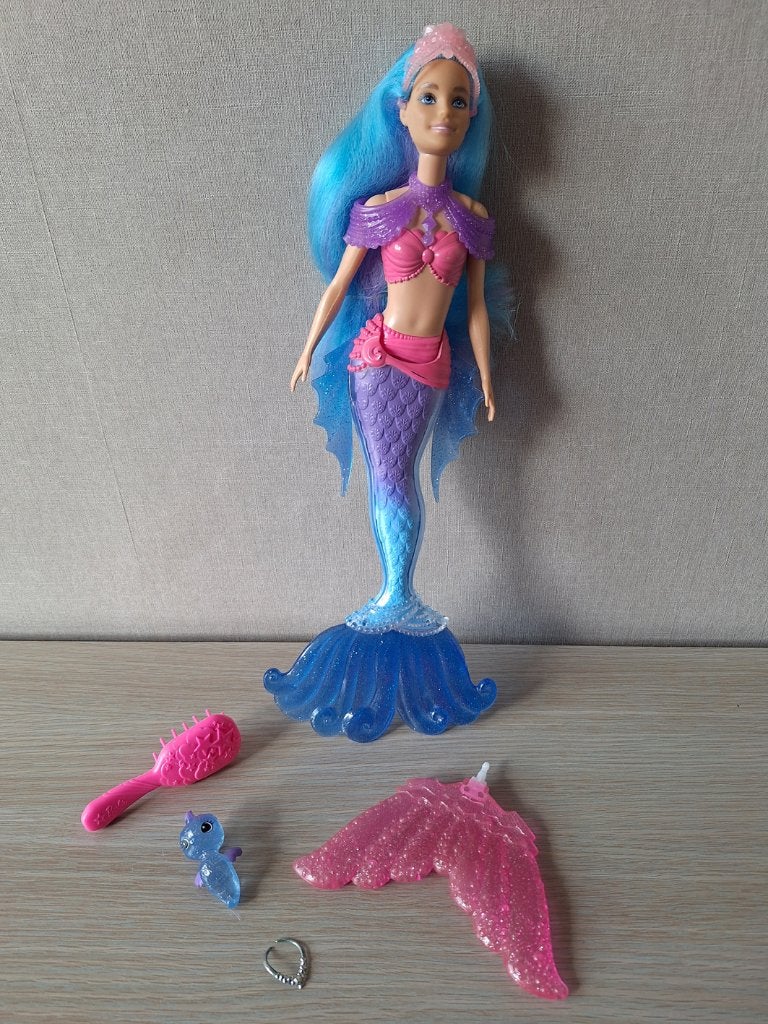 ☼ Barbie zeemeermin dreamtopia, Enlèvement ou Envoi, Utilisé, Barbie