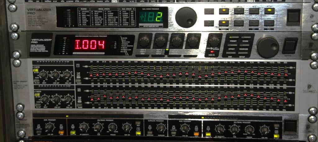 Behringer Virtualizer DSP1000P, Muziek en Instrumenten, Ophalen of Verzenden, Zo goed als nieuw, Minder dan 500 watt, Overige typen