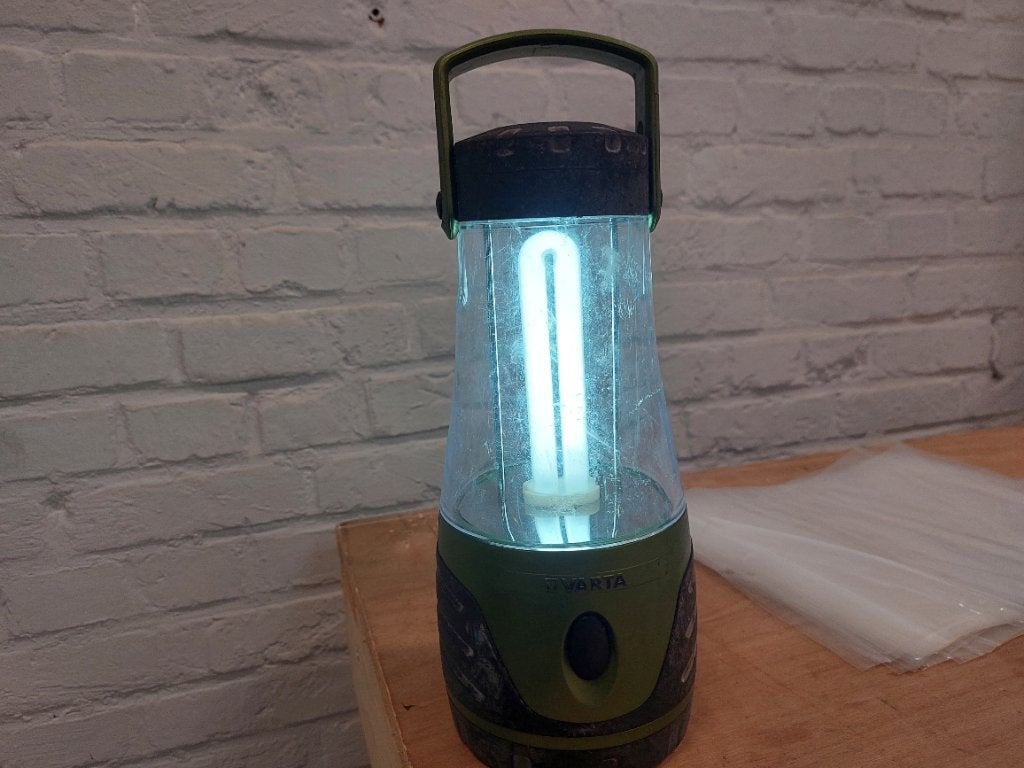 Lampe de camping varta, Caravans en Kamperen, Ophalen of Verzenden, Gebruikt