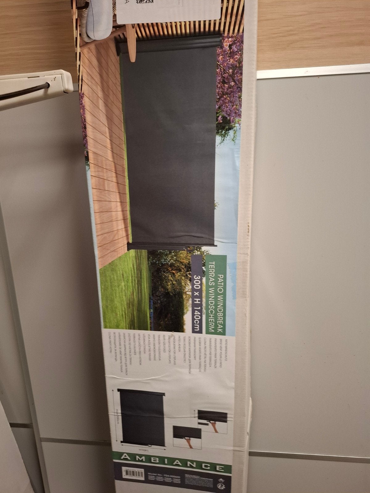 windscherm 300 x 140, Tuin en Terras, Ophalen, Nieuw, 200 cm of meer, 100 tot 150 cm