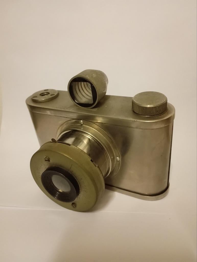 Zeldzame vintage Tahbes Synchro 6x6 middenformaat filmcamera, Ophalen of Verzenden