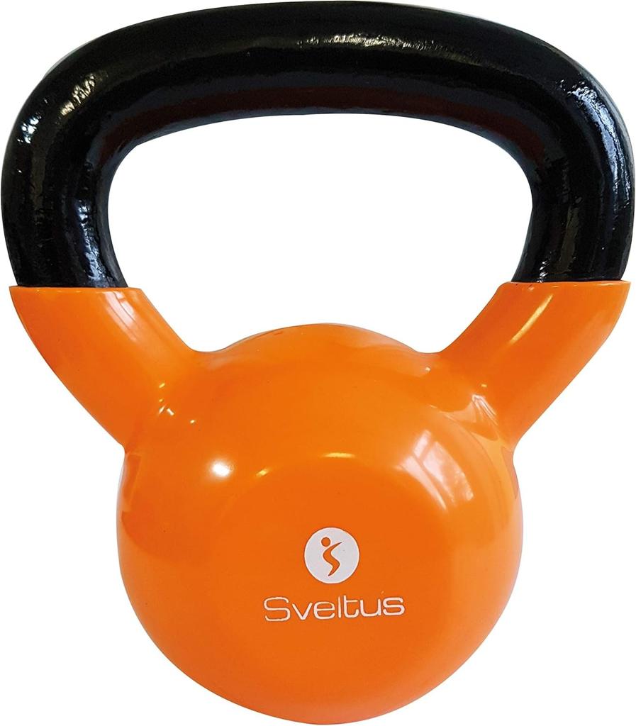 Sveltus kettlebell van 8 kg, Sport en Fitness, Fitnessmaterialen, Ophalen, Zo goed als nieuw, Benen, Kettlebell