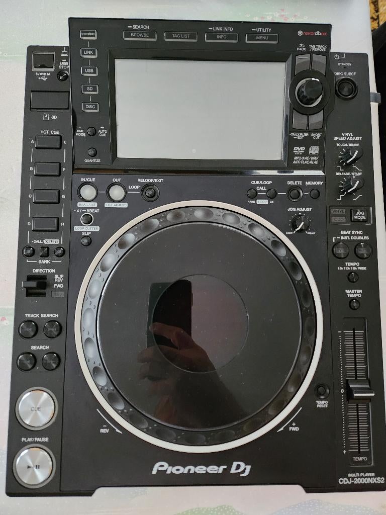 Pioneer DJ set 2 x CDJ 2000 NXS 2 + DJM 900 NXS 2 compleet., Muziek en Instrumenten, Ophalen, Zo goed als nieuw, Dj-set, Pioneer
