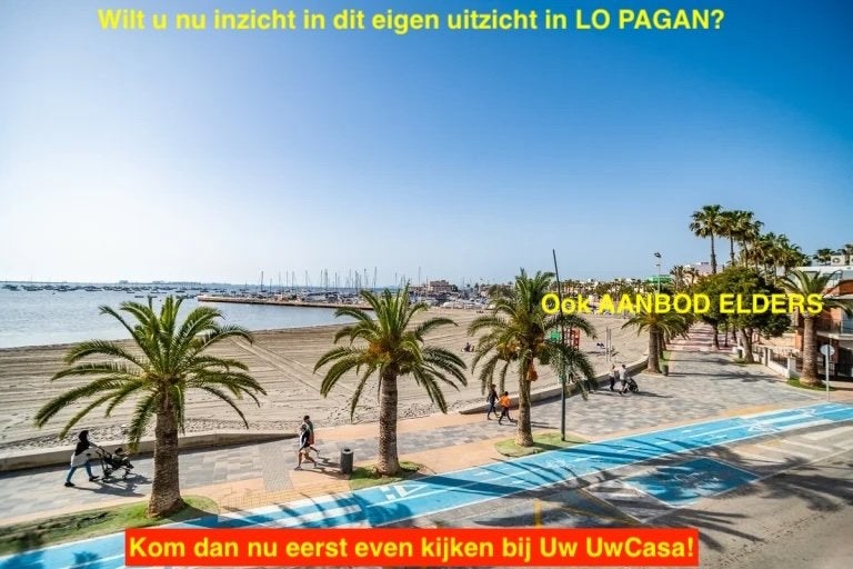 Uw eigen nieuwe luxe Appartement aan zee in LO PAGAN met ook, 87 m², Spanje, Appartement, 4 kamers