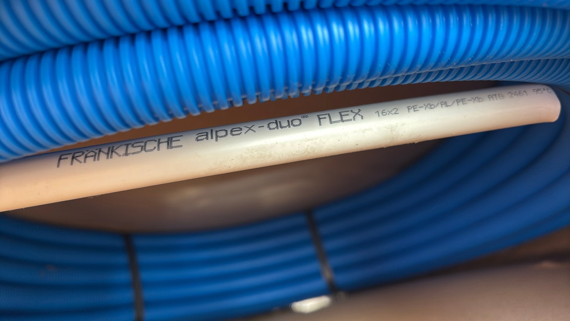 Nieuwe rol Alpex blauw 16mm 50m, Ophalen, Overige materialen, Minder dan 20 mm, Overige typen
