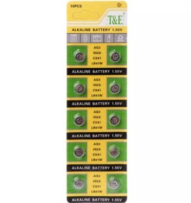 Pile à pile bouton AG3/LR41 pour montre - 392A L736 SR41SW, TV, Hi-fi & Vidéo, Batteries, Neuf, Rechargeable, Enlèvement ou Envoi