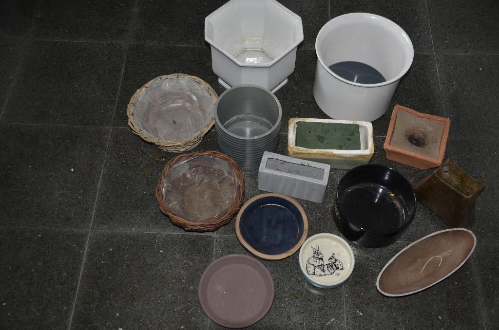 bloempotten, ijzeren huisje, kaars, Enlèvement ou Envoi, Utilisé, Intérieur