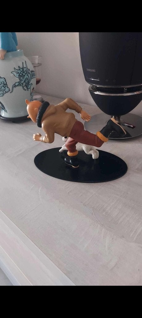Figurine tintin aviateur, Ophalen of Verzenden, Kuifje, Nieuw, Beeldje of Figuurtje