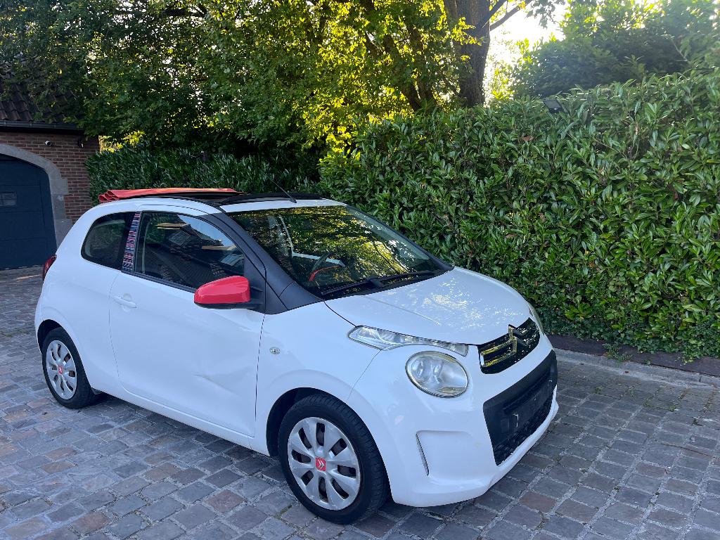 Citroën C1 cabriolet 2014 1000CC essence airco, Autos, Achat, Entreprise, C1, Essence