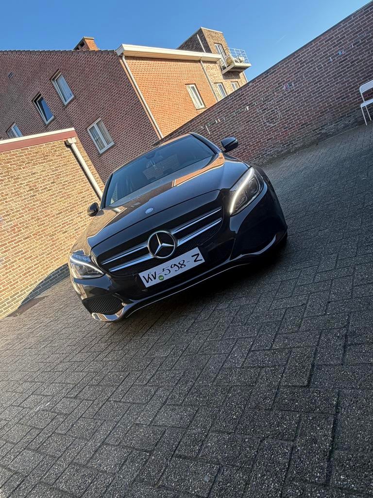Mercedes C  e350 lease edition, Auto's, Automaat, 4 deurs, Zwart, Berline