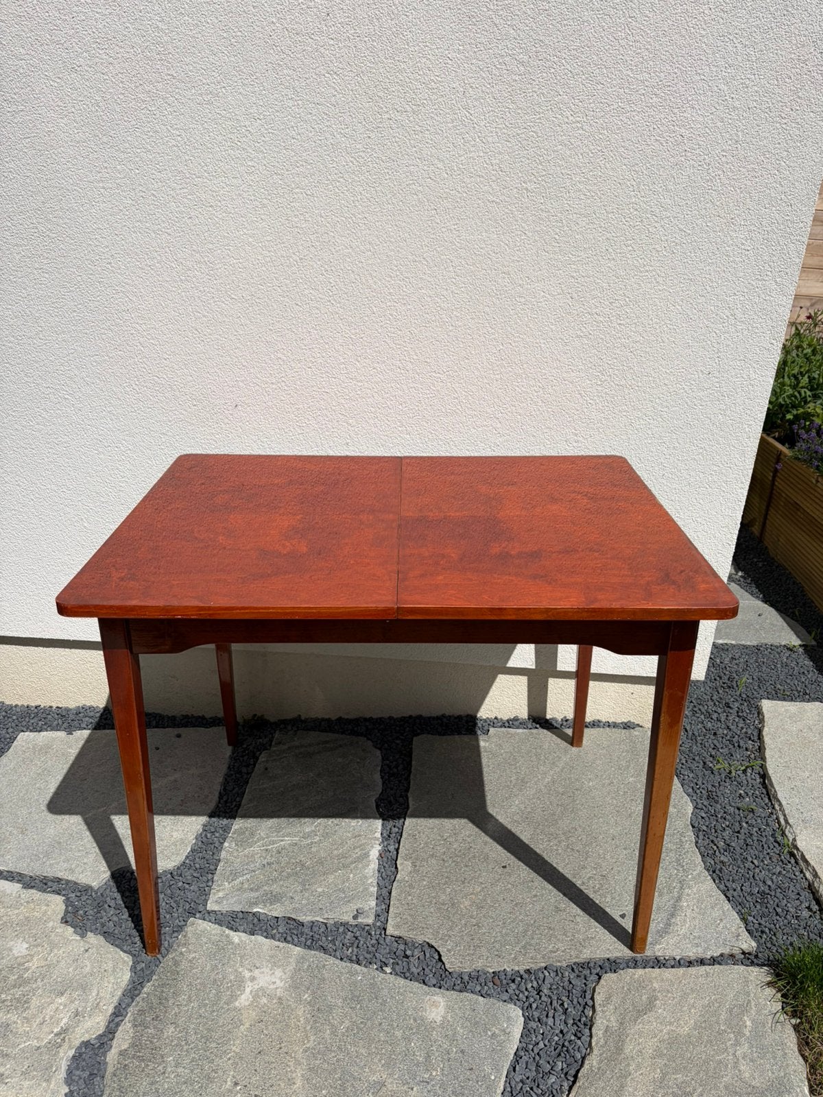 Imexcotra uittrekbare mid-century tafel, Antiek en Kunst, Ophalen