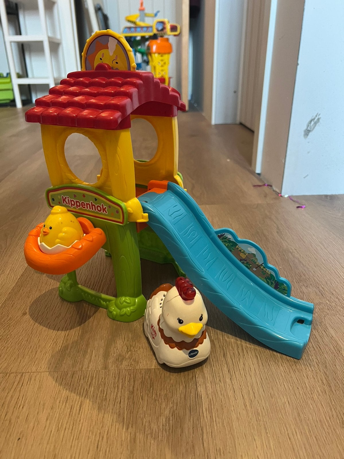 GROTE SPEELGOEDUITVERKOOP - vtech kippenhok, Ophalen, Zo goed als nieuw