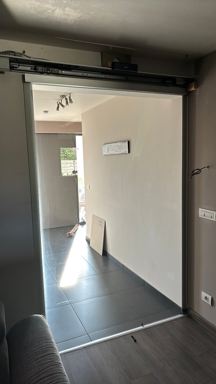 Faac automatische schuifdeur in glas, Doe-het-zelf en Bouw, Ophalen