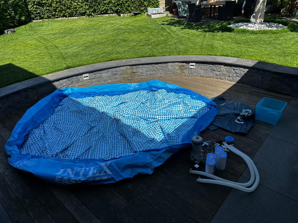 Piscine gonflable Intex, Jardin & Terrasse, Enlèvement, Comme neuf