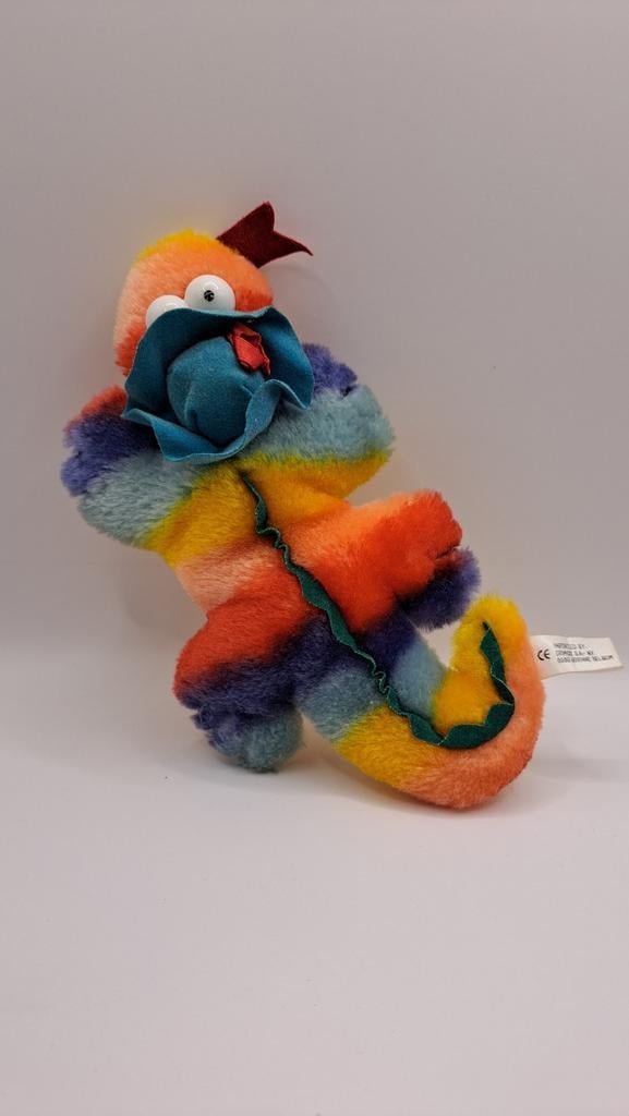 Peluche salamandre Basf avec chapeau 20 cm, Enlèvement ou Envoi