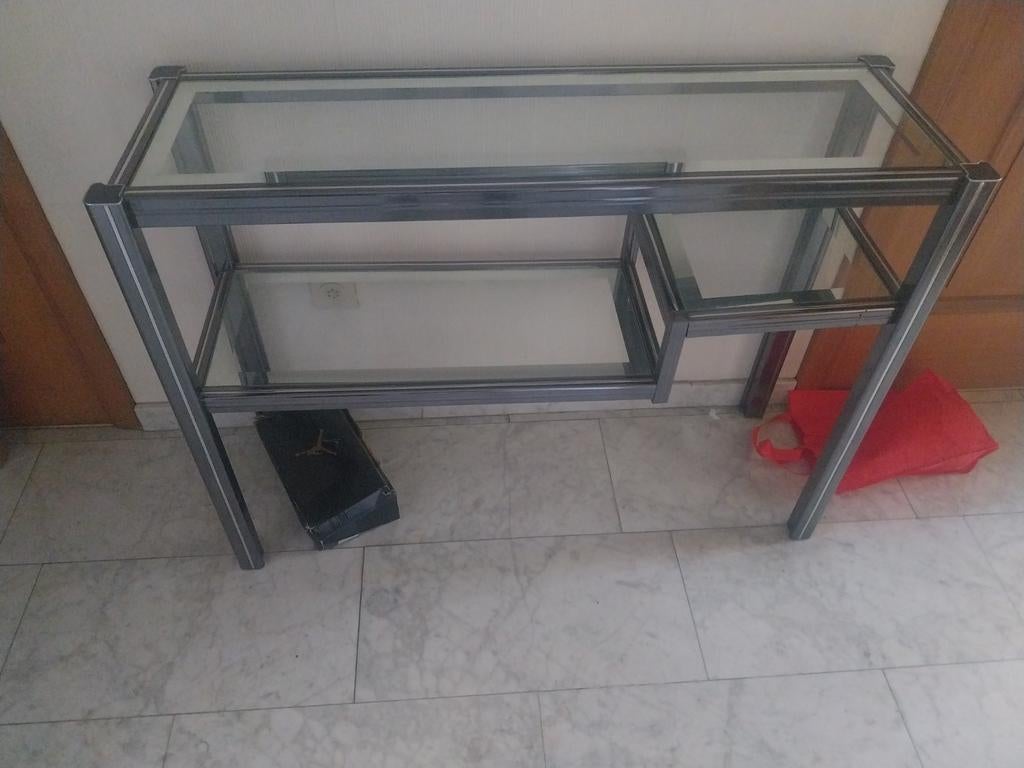 Mooie glazen kast, Ophalen