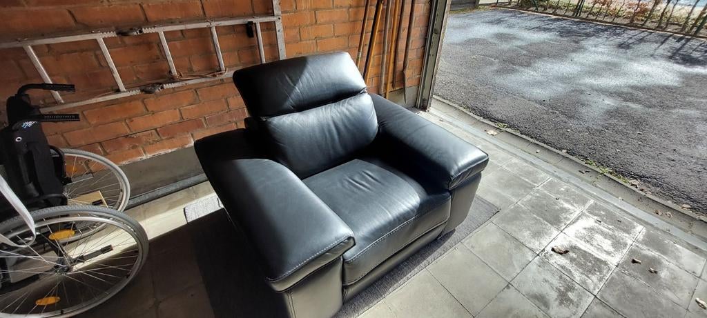 Lederen relaxzetel, Ophalen