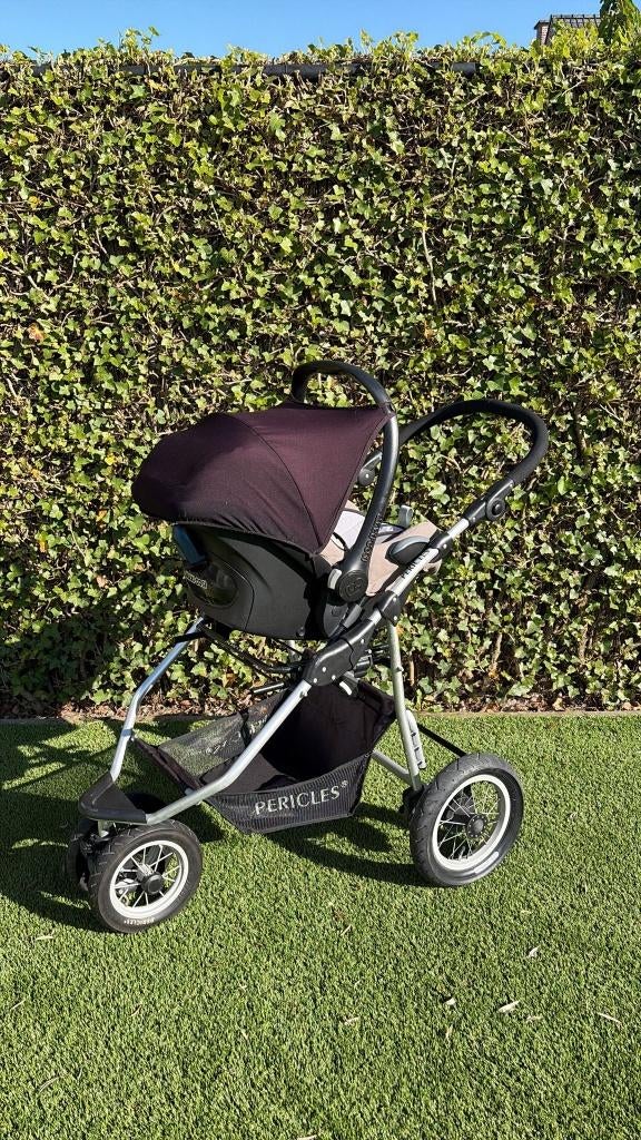 Poussette pour bébé Pericles Evolution avec accessoires, Autres marques, Pneus, Enlèvement, Utilisé