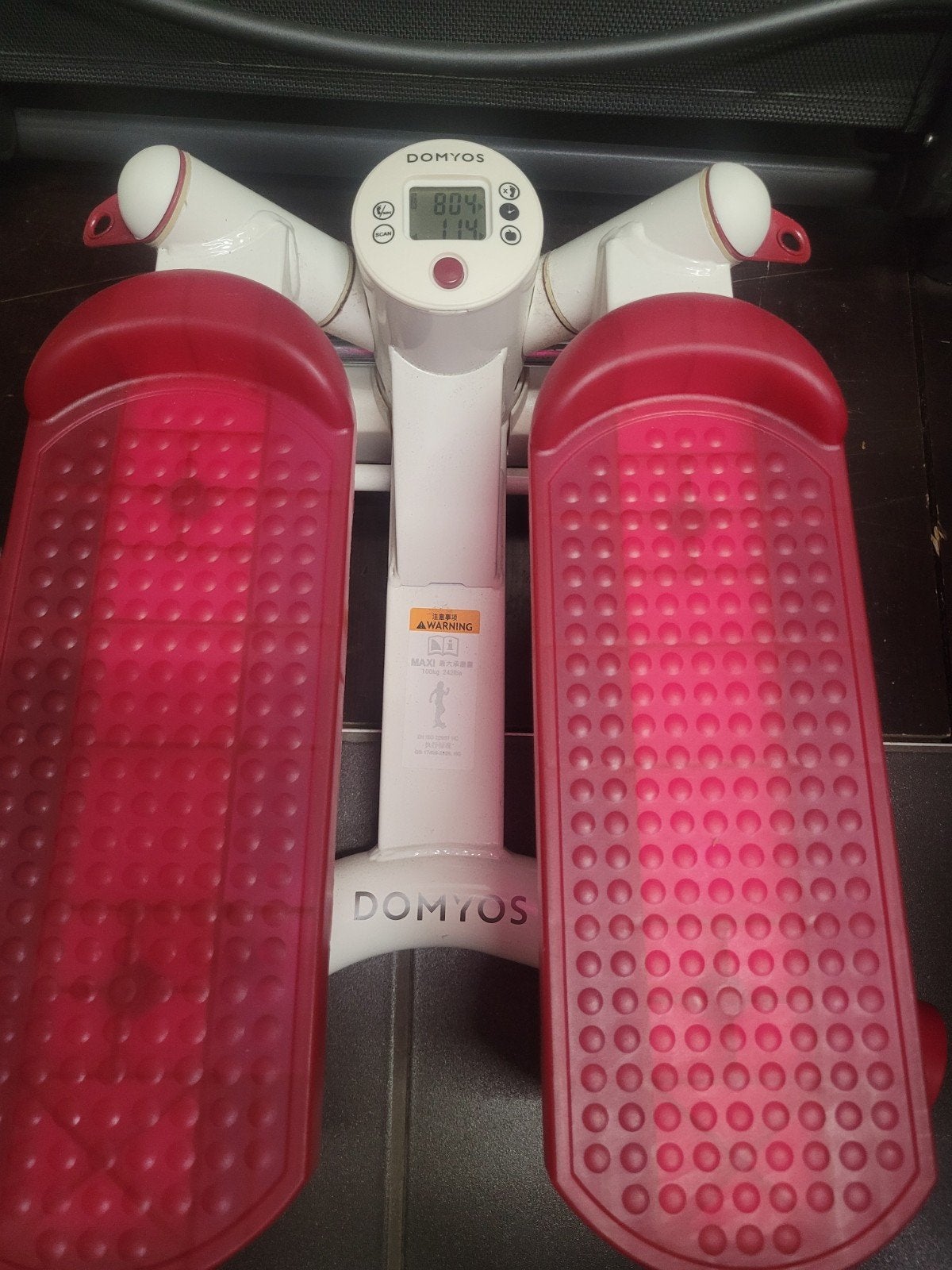 Domyos ms500 mini stepper, Enlèvement, Comme neuf, Jambes, Vélo d'appartement