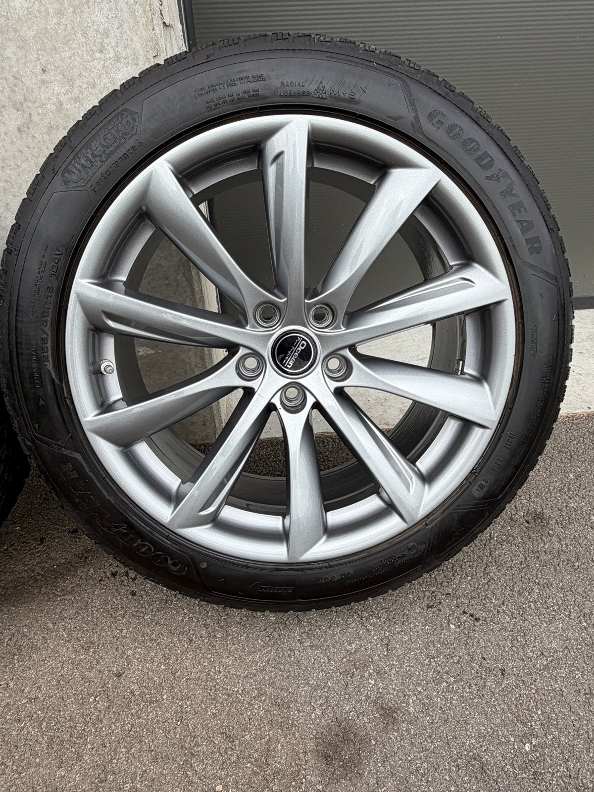 19” winterset Tesla Model Y Dezent velg GY banden sensoren, Pneus hiver, Pneu(s), 19 pouces, Enlèvement