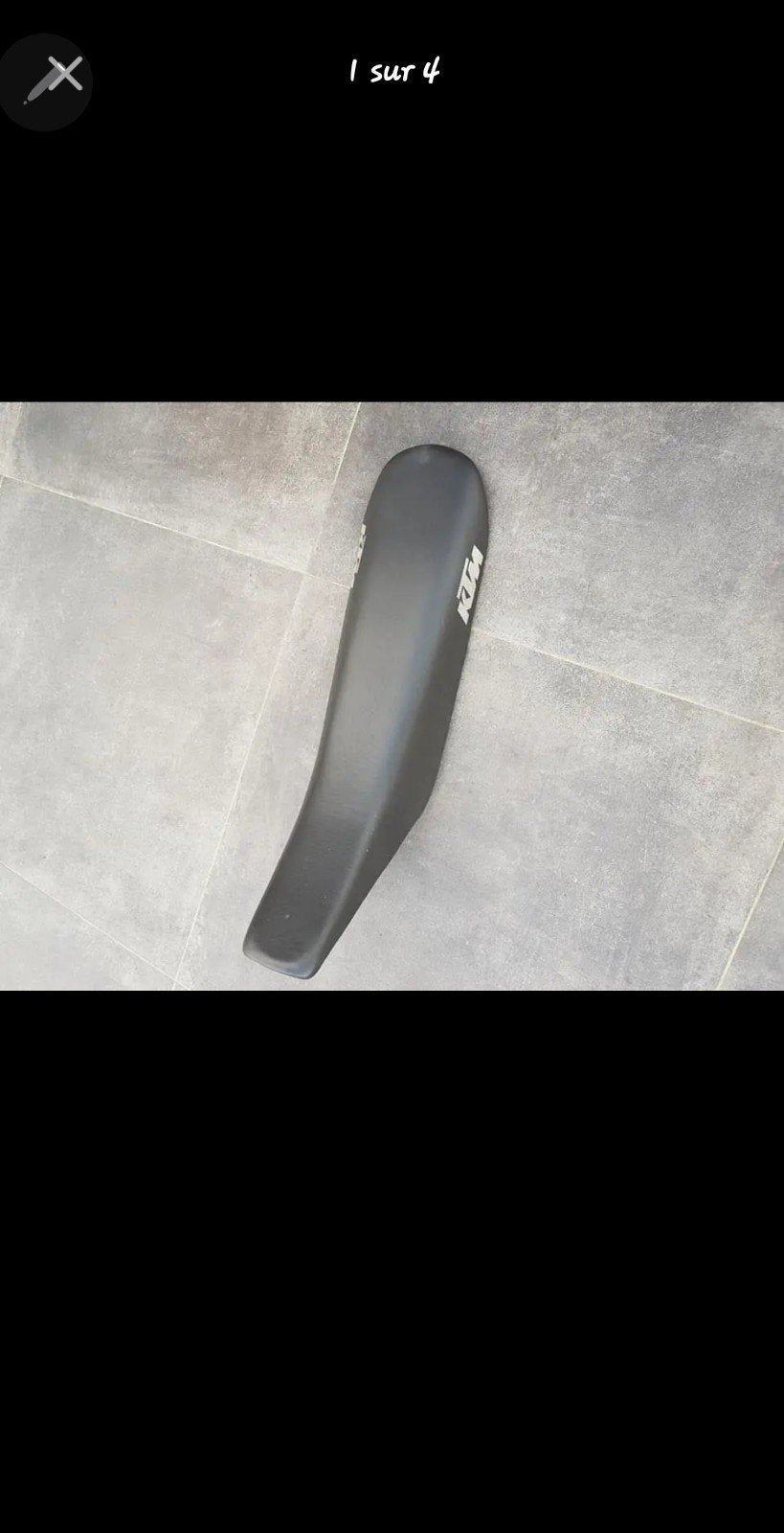 Selle ktm, Enlèvement