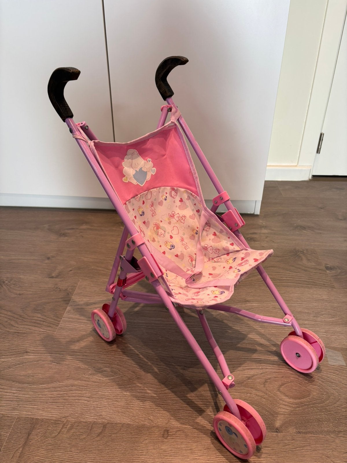 Poppenbuggy, Kinderen en Baby's, Speelgoed | Poppen, Ophalen, Zo goed als nieuw