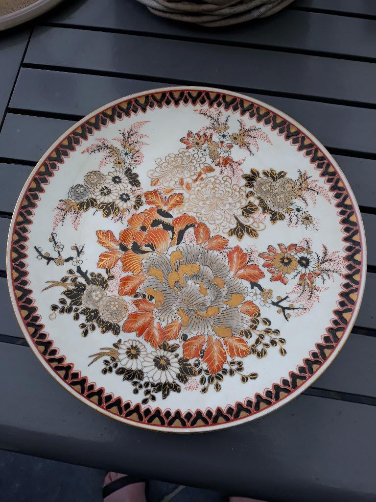 chinees bord genummerd, Antiek en Kunst, Antiek | Keramiek en Aardewerk, Ophalen of Verzenden