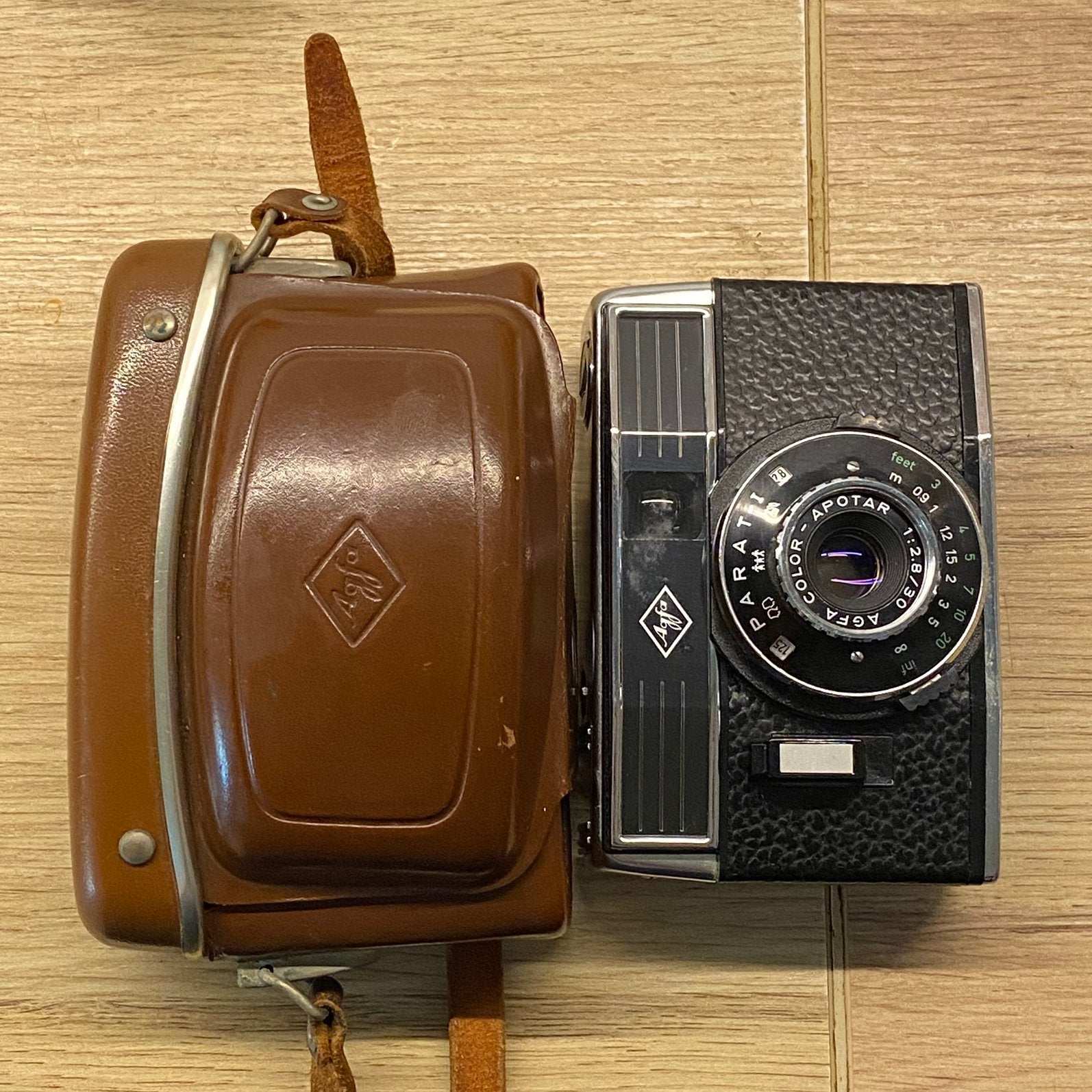 Agfa Parat-1, demi format (half frame) *comme neuf, Enlèvement ou Envoi, Comme neuf, Compact, Autres Marques